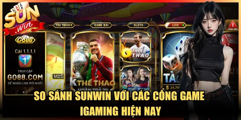 So sánh Sunwin với các cổng game iGaming hiện nay